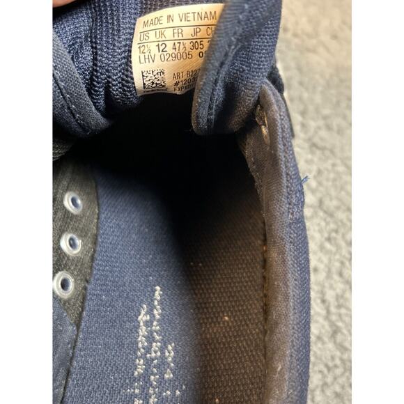 Adidas 3MC Vulc Low Canvas Trainers M12.5 EU42 B22707 Collegiate Navy/White - Picture 7 of 16